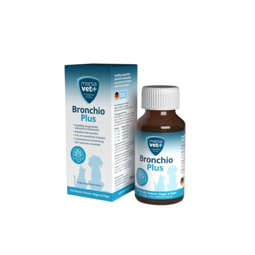 Marsavet Bronchio Plus 滴剂 100 ml für Hunde und Katzen